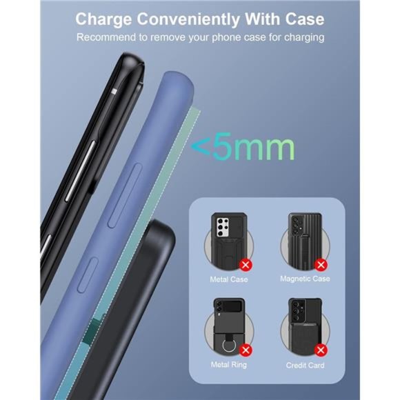 Wireless Charging Station for Samsung and Android 3 in 1 Fast Charger - Picture 3 of 6